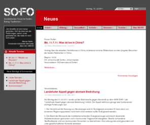 sozialistisches-forum.info: Neues
Sozialistisches Forum für Dorfen, Erding, Taufkirchen...