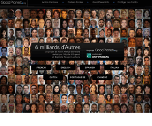 6miliardidialtri.com: 6 milliards d'autres
5.000 interviews filmées dans 75 pays. Du pêcheur brésilien à la boutiquière chinoise, de l'artiste allemande à l'agriculteur afghan, tous ont répondu aux mêmes questions sur leurs peurs, leurs rêves, leurs épreuves, leurs espoirs
