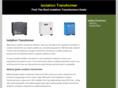 isolationtransformer.org