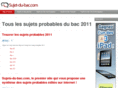 sujet-du-bac.com
