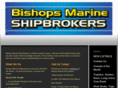 bishopsmarineshipbrokers.net