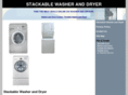 stackablewasheranddryer.net