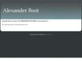 alexanderboot.com