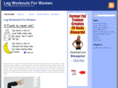 legworkoutsforwomen.net