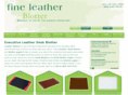 fineleatherblotter.com