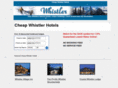 whistler--hotel.com