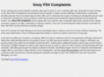 sonyps4complaints.com