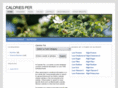 caloriesper.com