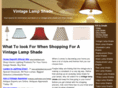 vintagelampshade.net