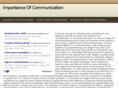 importanceofcommunication.info