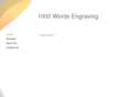 1000wordsengraving.com
