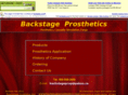 backstageprosthetics.com