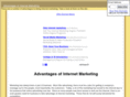 advantagesofinternetmarketing.com