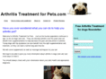 arthritistreatmentforpets.com