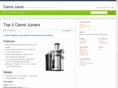 carrotjuicer.net