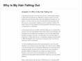 whyismyhairfallingout.org