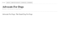 advocatefordogs.com