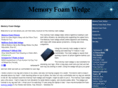 memoryfoamwedge.com