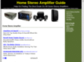 homestereoamplifierguide.com