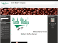 unclemattyscoffeesyrup.com