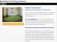 syntheticputtinggreens.org