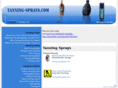 tanning-sprays.com