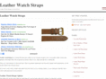 leatherwatchstraps.net