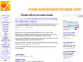 tried-and-tested-recipes.com