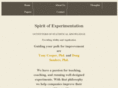 spiritofexperimentation.com