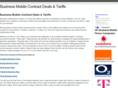 businessmobilephonetariffs.co.uk
