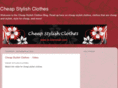 cheapstylishclothes.com