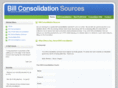 billconsolidationsources.com