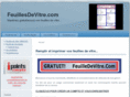 feuilledevitre.com