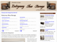 entrywayshoestorage.com