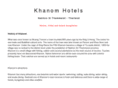 khanomhotels.com