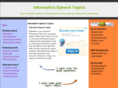 informativespeechtopics.info