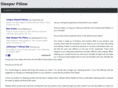 sleeperpillow.com