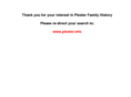 plesterfamilyhistory.org