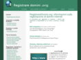 registraredomini.org