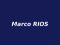 marcorios.com