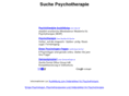 suche-psychotherapie.de