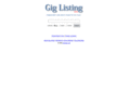 gig-listing.com