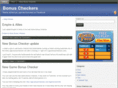 bonuscheckers.biz