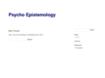 psycho-epistemology.com