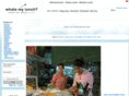 whatsmylunch.com
