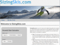 sizingskis.com