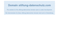 stiftung-datenschutz.com