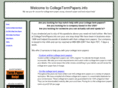 collegetermpapers.info