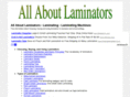 allaboutlaminators.com