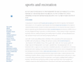 sports-and-recreation.com